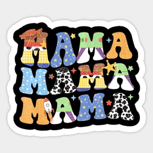 Story Mama Boy Mom Mothers Day For Womens Sticker